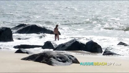 masturbacja na plaży